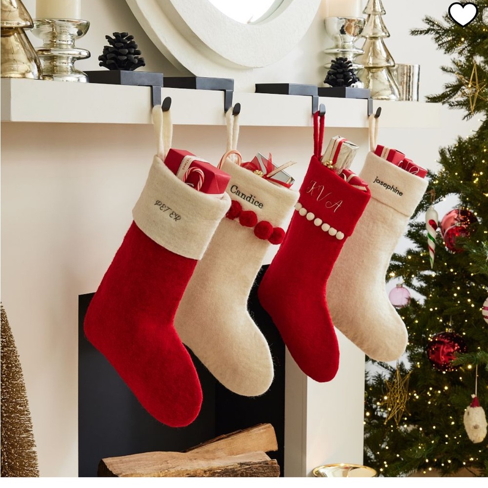West Elm Felt Stocking 3 of 4